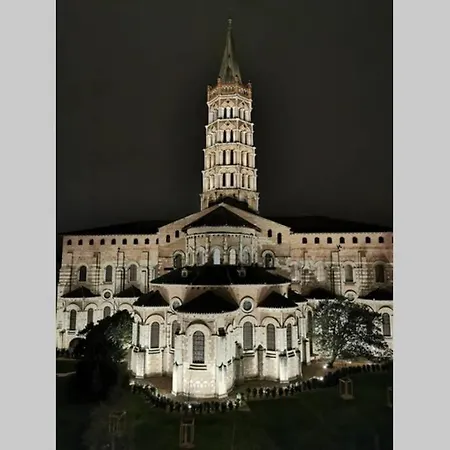 アパート Loft Vue Unique Sur Saint Sernin *